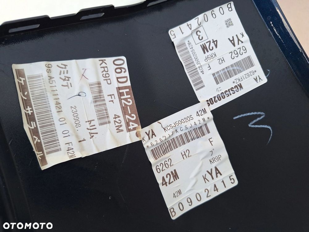MAZDA CX-60 CX60 22- CAŁY-NIE KLEJONY! ZDERZAK PRZÓD PRZEDNI KOLOR 42M ORYG KR9P-50031 WYSYŁKA 24H - 14