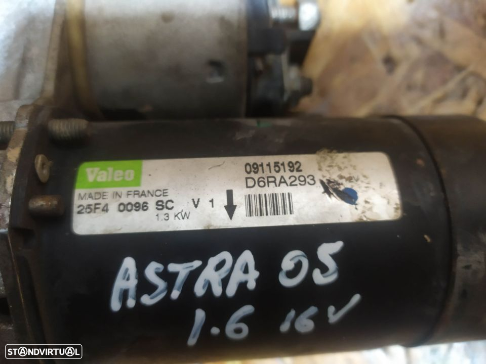 MOTOR DE ARRANQUE OPEL ASTRA H 1.4 1.6 16V 04-08 - 2