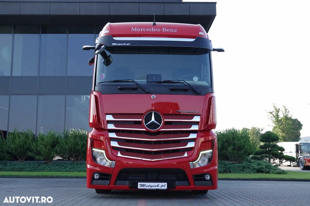 Mercedes-Benz ACTROS 1845 / MEGA / PLATĂ JOSĂ / MP5 / SPAȚIU MARE / DUPĂ CONTRACT DE SERVICE GOLD / 2022 - 3