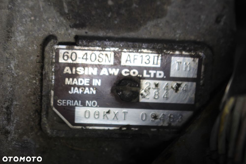 SKRZYNIA BIEGÓW AUTOMAT 60-40SN AF13II OPEL CORSA 1.5D - 7