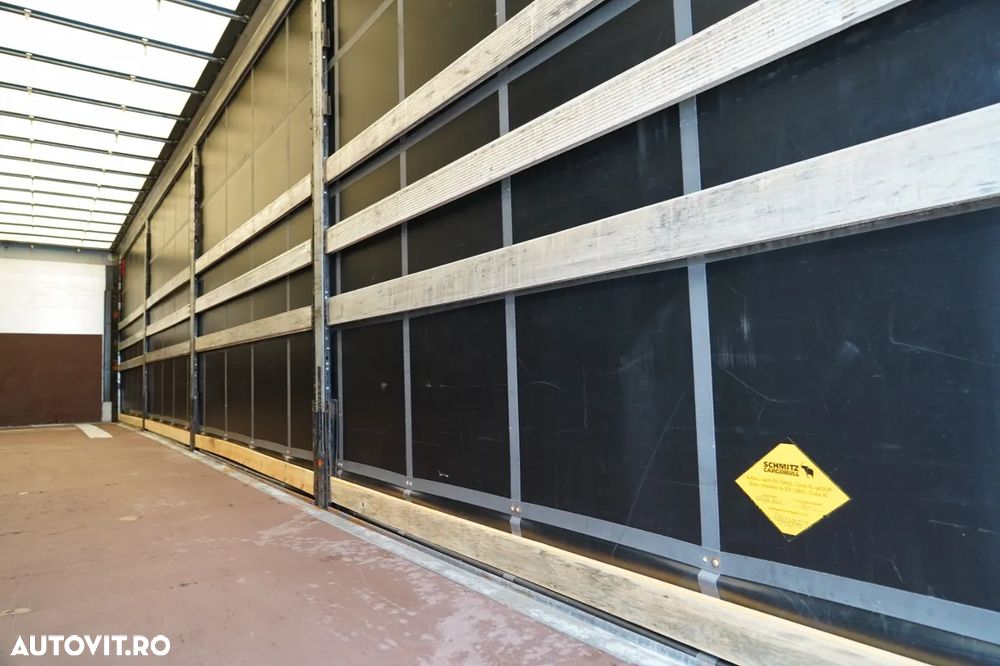 Schmitz Cargobull / CORTINĂ / MEGA / LVT / ACOPERIȘ RIDICAT / PUNȚ RIDICAT - 19