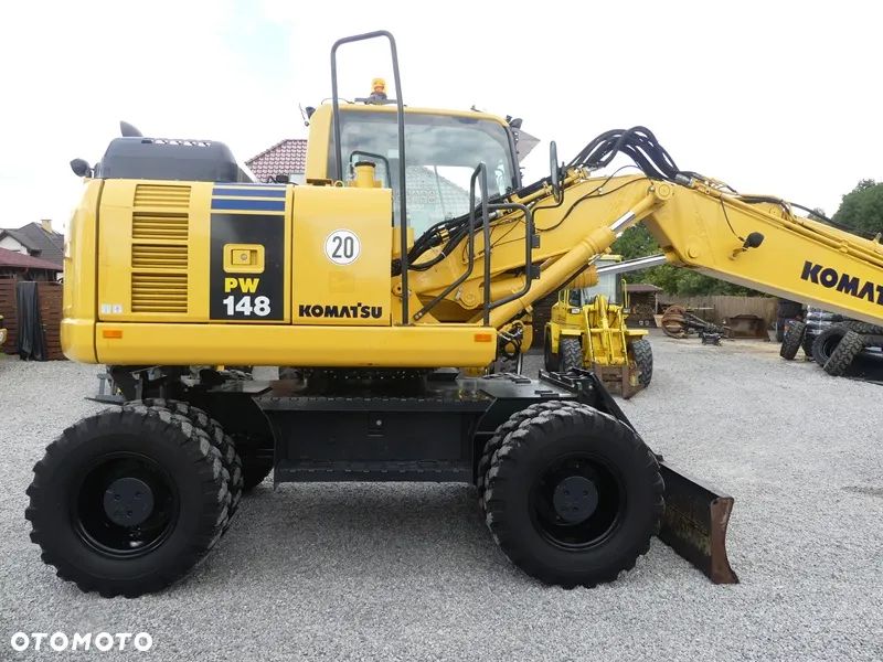 Komatsu PW148 ROTOTILT / Sprowadzona / Super Stan / - 37
