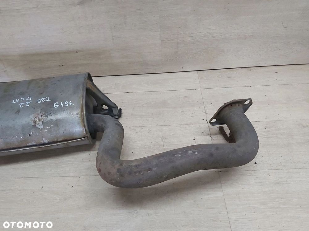 TOYOTA Avensis T25 03-08r tłumik końcowy 2,2 d4d d-cat ORYGINAŁ 10R01 - 3