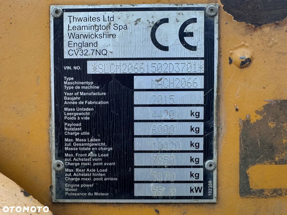 Thwaites MACH 2066 - 11
