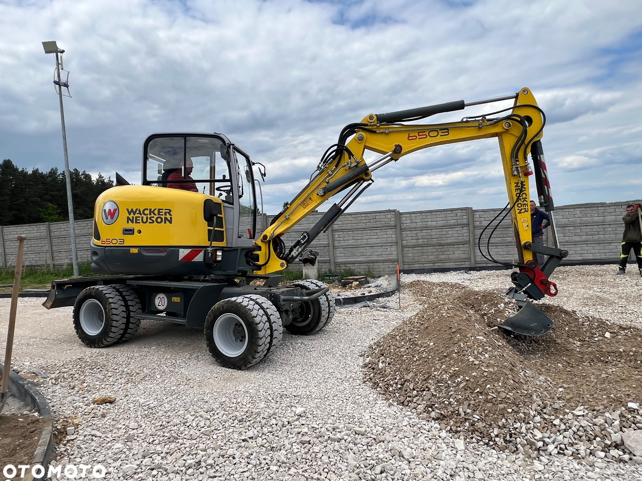 Wacker Neuson Mini KOPARKA KOŁOWA WACKER NEUSON 6503 WD 5,8t Długie ramie 3xłamane Dodatkowa hydraulika SZYBKA SKRĘTNA 2x łyżki Wiertnica skarpowa hydrauliczna Yanmar 2009r 3060mth - 26