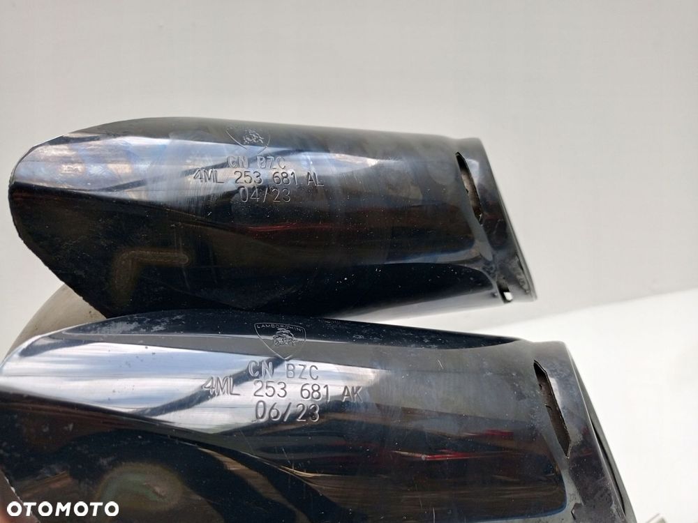 LAMBORGHINI URUS KOŃCÓWKI TŁUMIKA WYDECHU TYŁ 4ML253681AK ÷ - 9