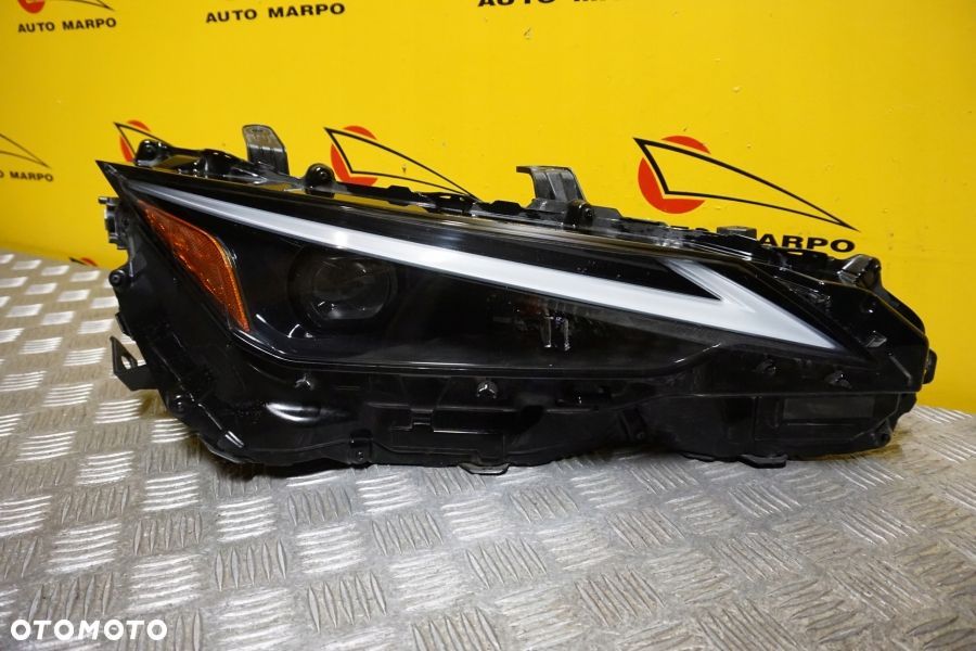 LEXUS IS IS200T IS250 IS300H IS350 2021- REFLEKTOR LAMPA LED PRAWA USA - 4