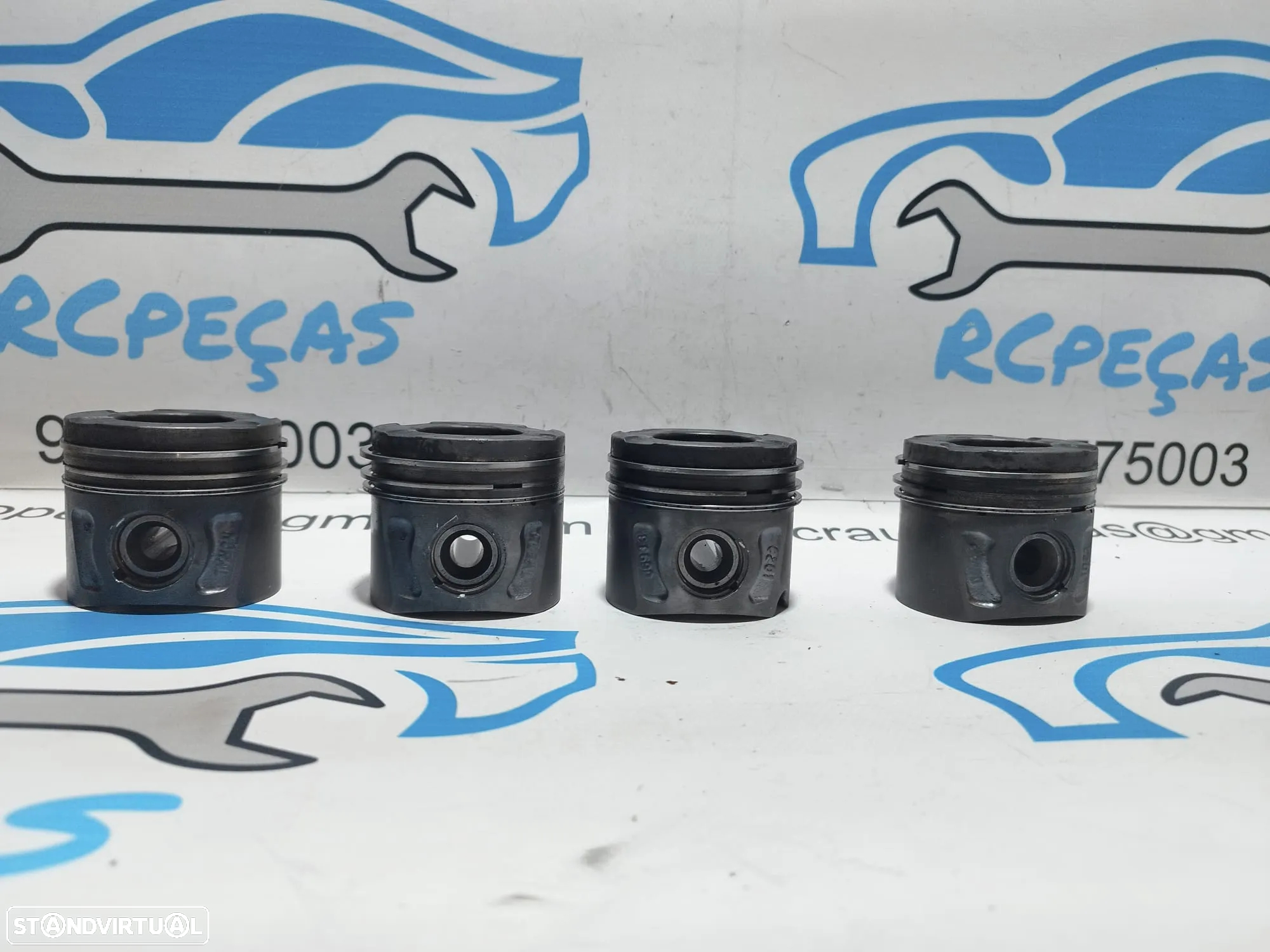 PISTÕES OPEL CORSA D 1.3 CDTI 16V 75CV Z13DTH 73502643 PISTÃO PISTONS - 5