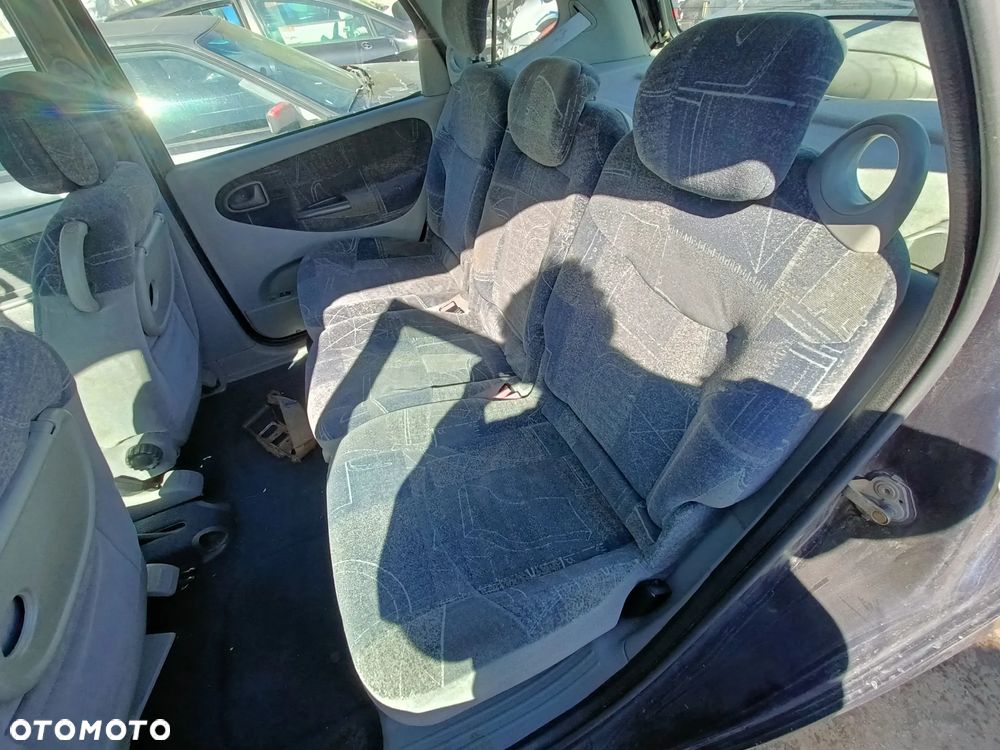 RENAULT MEGANE SCENIC I 97-03 LIFT fotel kierowcy i pasażera fotele + kanapa tylna * - 4