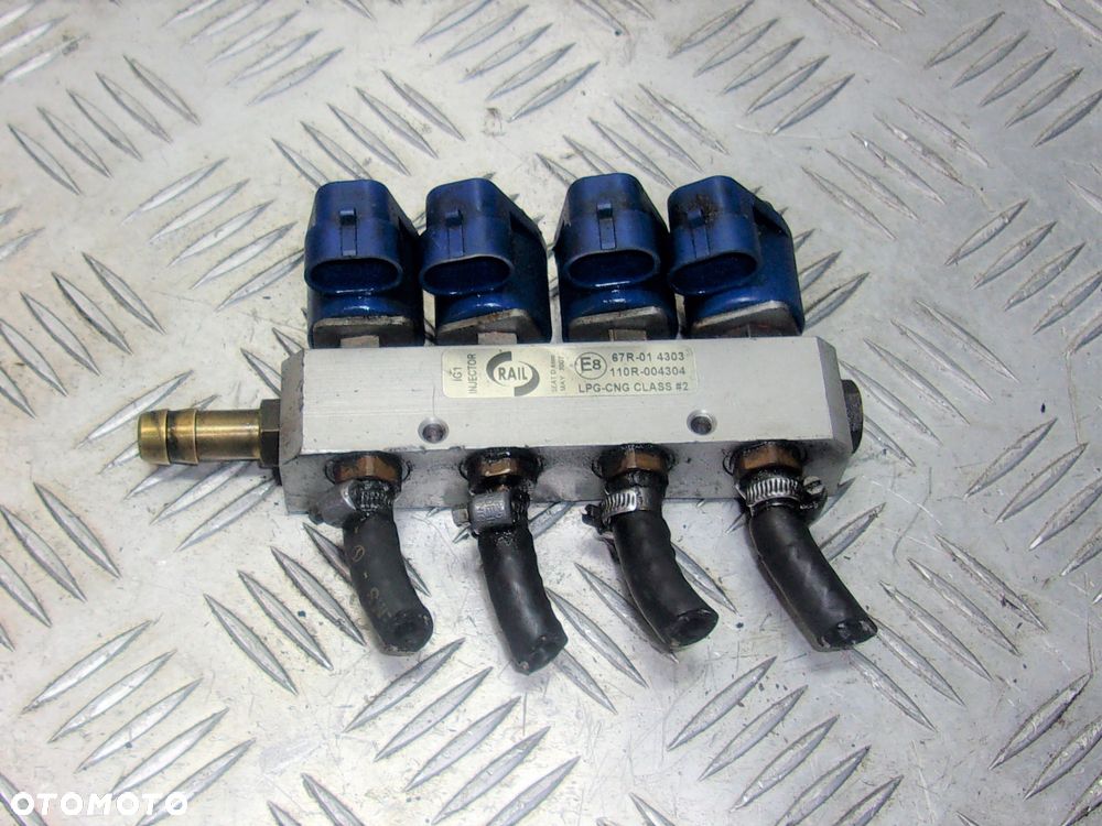 Listwa wtryskowa wtryski do gazu - RAIL 67R014303 - 1