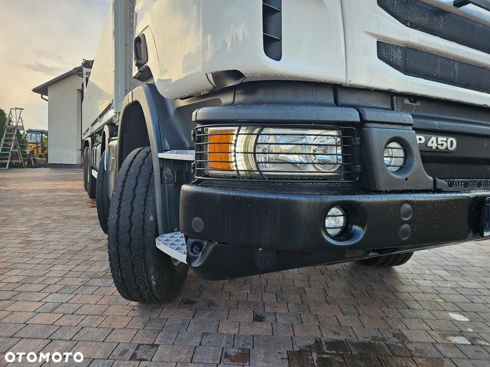 Scania 450*8x4*HIAB XS 244 HIPRO*PILOT*7m PAKA*KLIMA*IMPORT FRANCJA* - 18