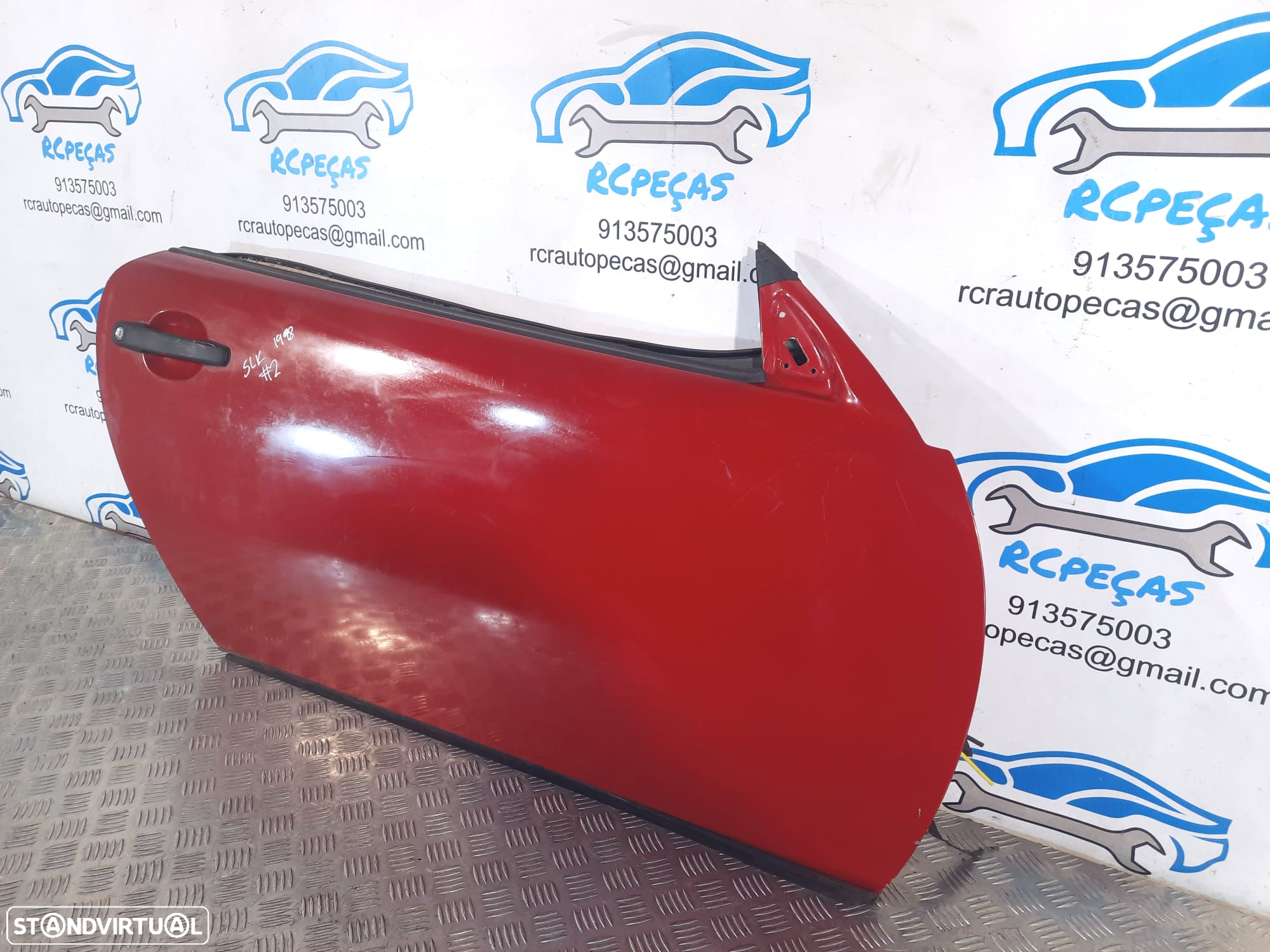 PORTA PORTAS FRENTE FRONTAL DIREITA MERCEDES BENZ CLASS SLK R170 A1707200205 1707200205 FECHO ELEVADOR MOTOR PUXADOR VIDRO RETROVISOR RETROVISORES - 4
