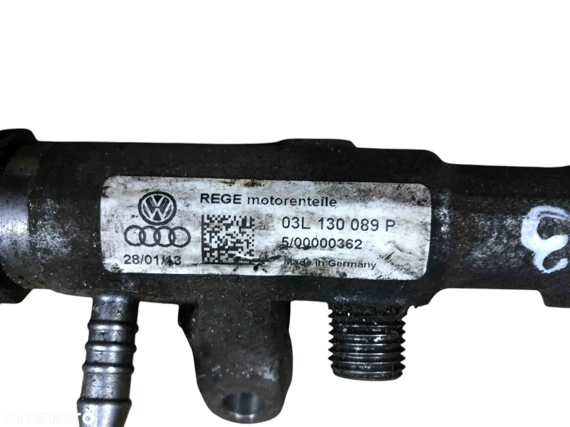 Listwa Wtryskowa Audi A3 8P Vw Golf VI Skoda Seat 2.0 TDI 03L130089P - Gwarancja Wysyłka - 3