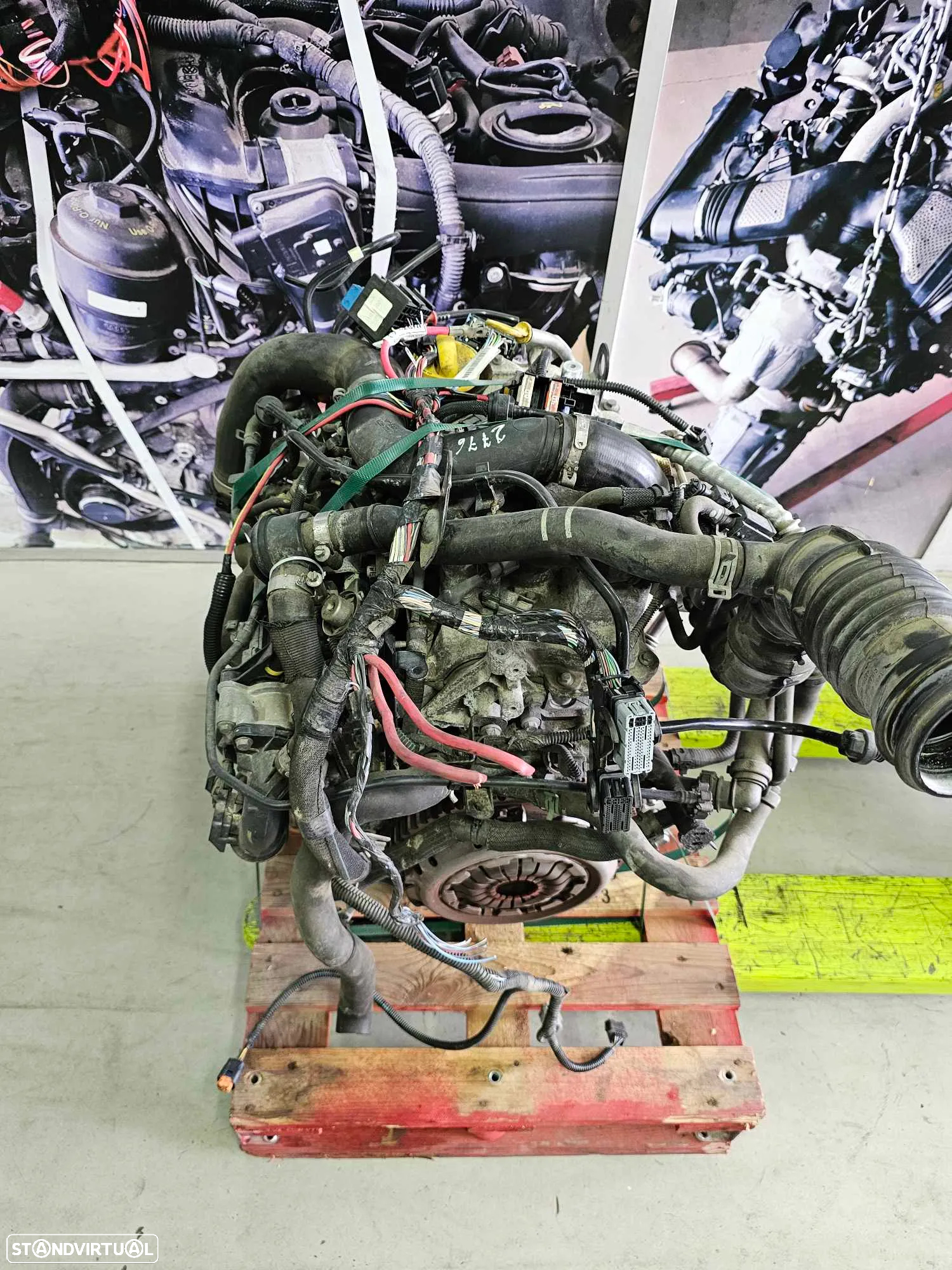 Motor Renault Clio IV 0.9 Tce 2015 de 90cv, ref H4B 400 - 3
