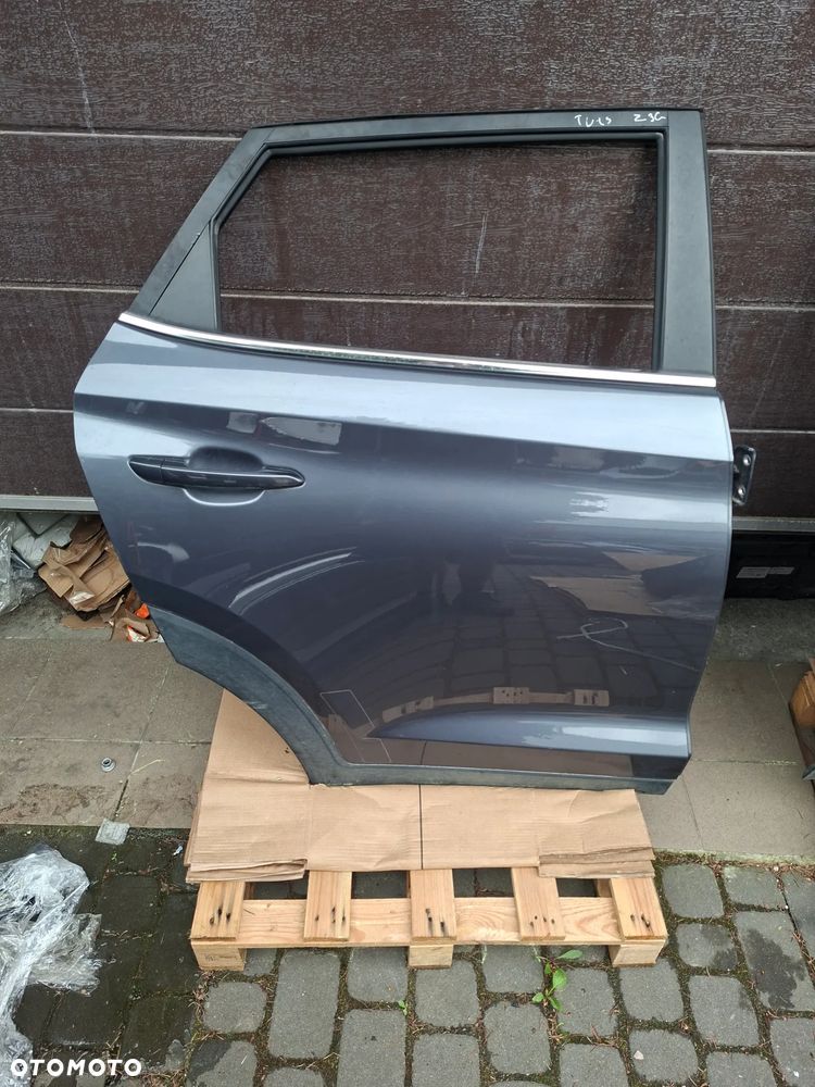 HYUNDAI TUCSON III 3 15-21 DRZWI PRAWA STRONA PRZÓD PRAWE TYŁ TYLNE PRAWE Z3G SZARY Demontaz w kolor super stan - 4