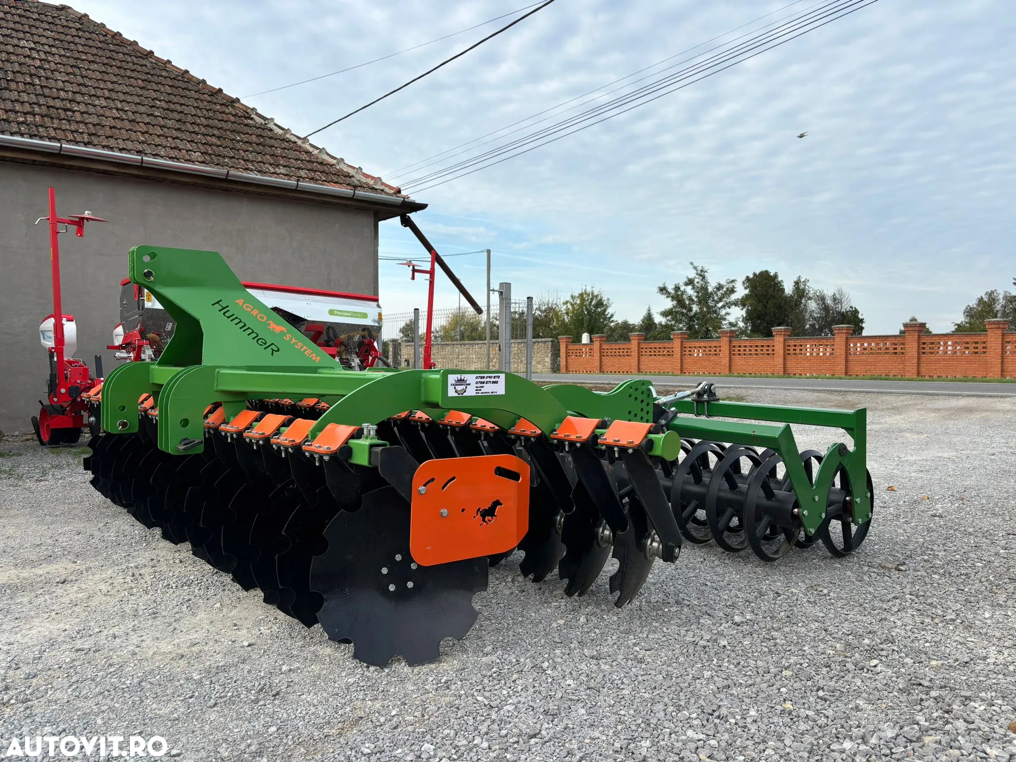 Terraking TerraDISC Hummer cu tavalug dublu vinclu/Profil-U/Profil-T - 11