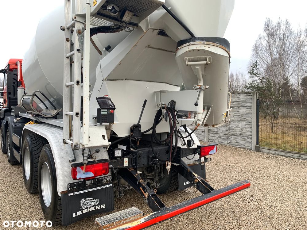 MAN TGS 32.420, BETONOMIESZARKA - LIEBHERR 9 M3, - 11