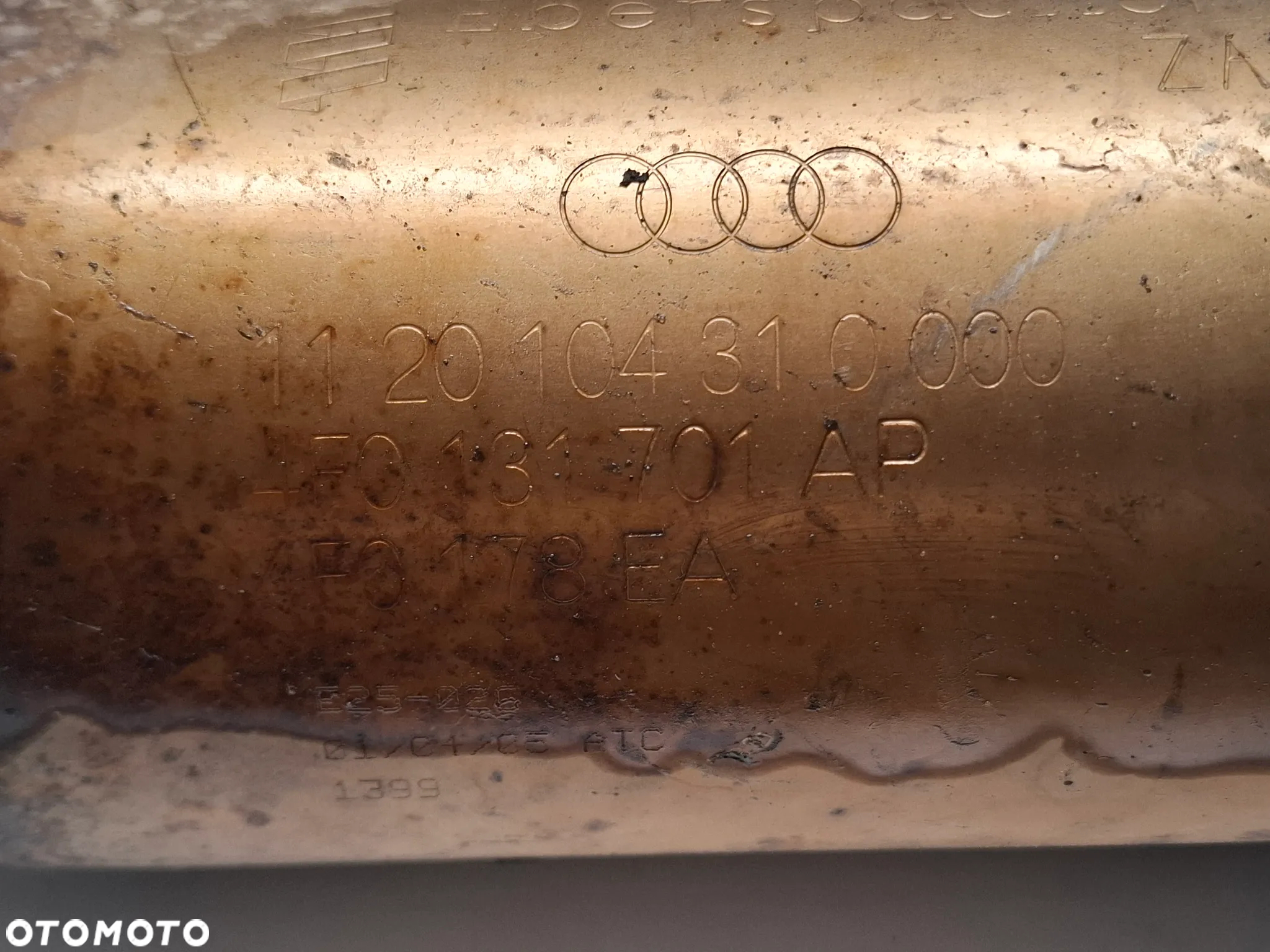 KATALIZATOR LEWY PRAWY KOMPLET AUDI A6 C6 2.4 2.8 3.2 SLASK WYSYLKA - 2