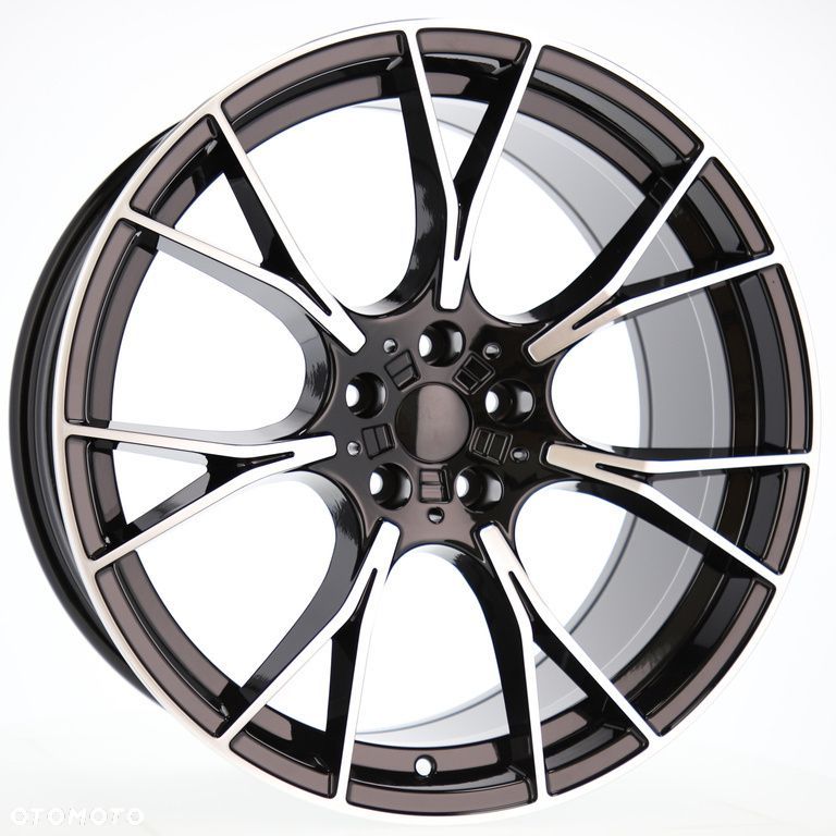 4x Felgi 18 5x120 m.in. do BMW E87 E88 F20 3 E46 E90 E91 E92 F30 F32 5 F10 F11 - B1617 (IND7046) - 8
