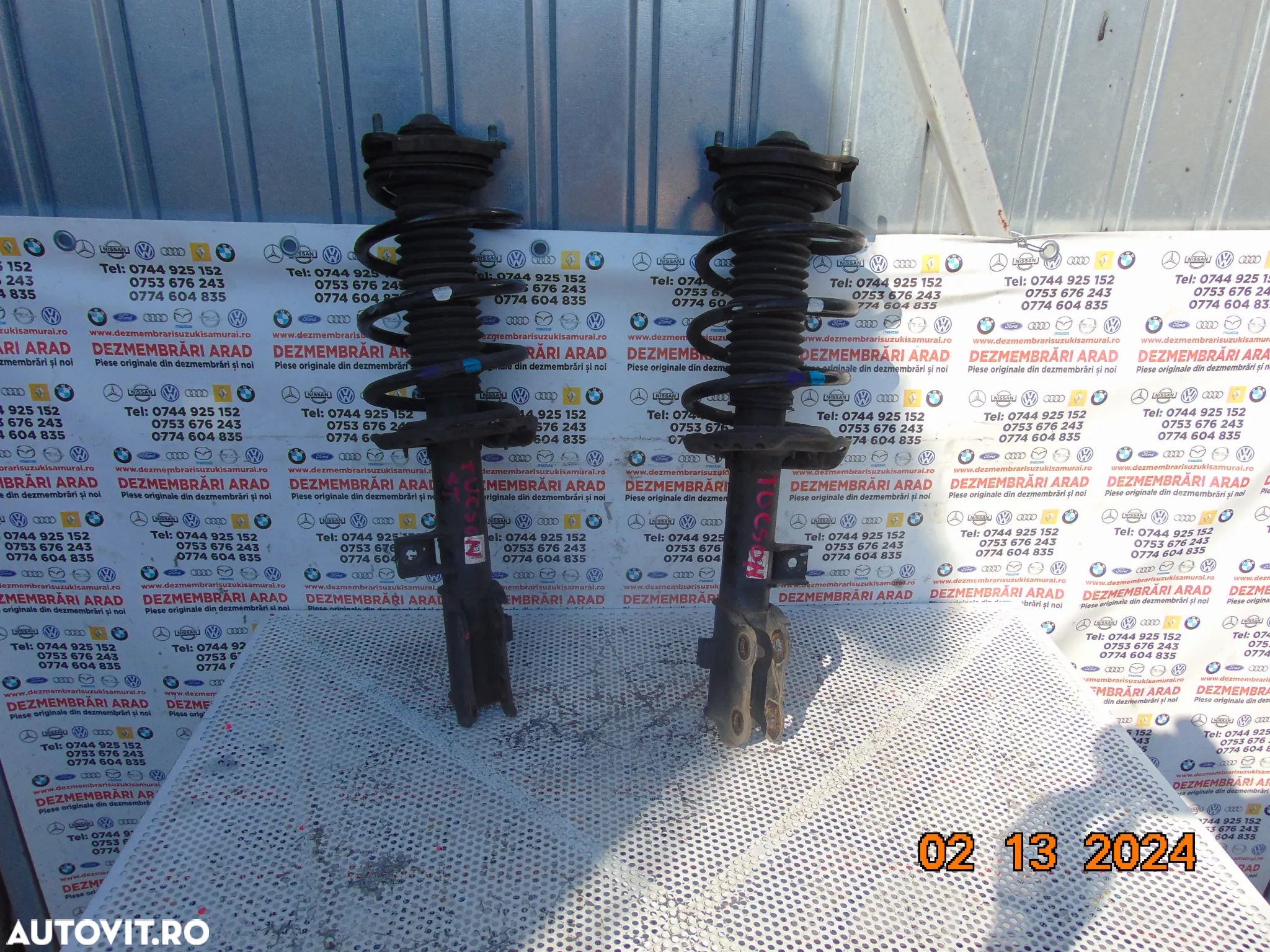 Telescoape fata Hyundai Tucson 2014-2020 arcuri telescop arc fata Kia Sportage tucson 3 cod 54650d7000 - 1