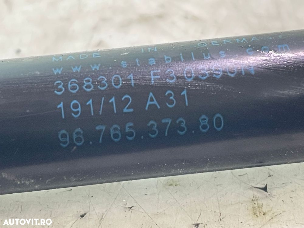 Amortizor capota 9676537380 Peugeot 508 1 [2010 - 2014] 1.6 hdi 9h05 - 2