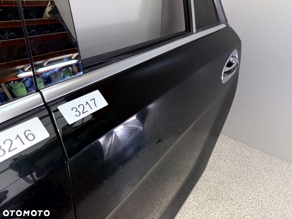 MERCEDES GLE 166 W166 SUV DRZWI LEWE TYŁ 197 Czarny - 2