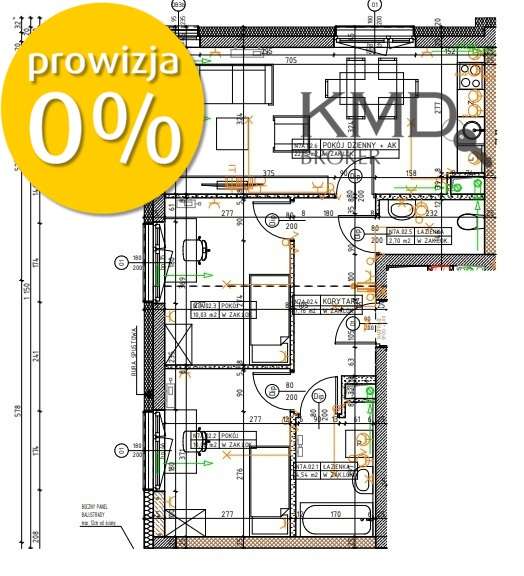 Mieszkanie 3-pok w Nowym Budownictwie-Ponikwoda