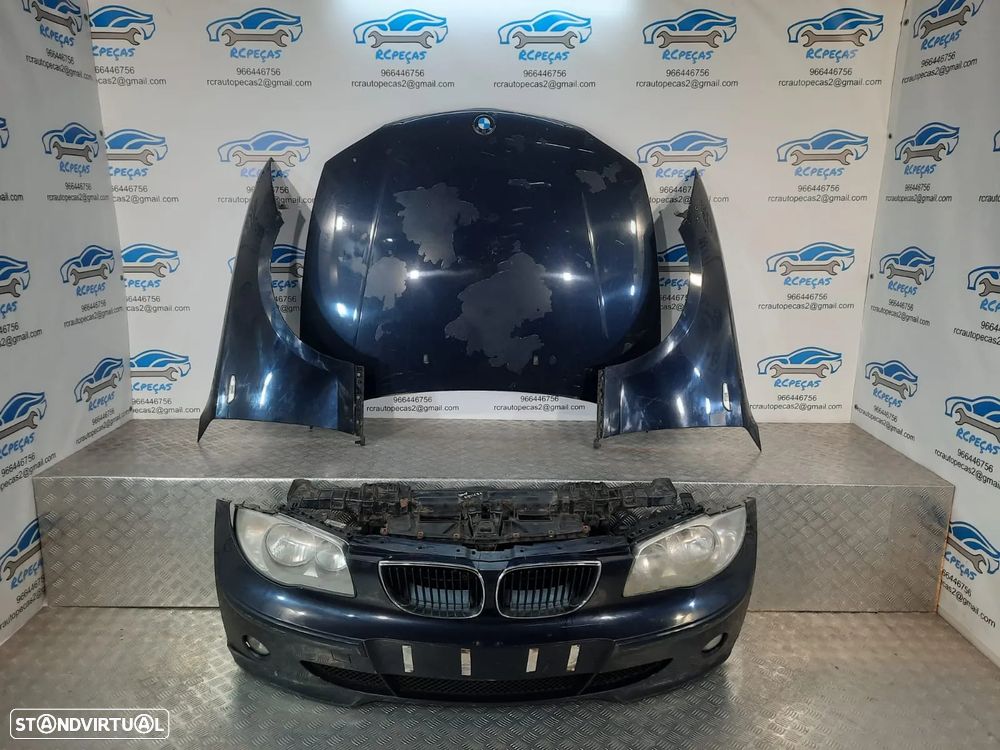 FRENTE COMPLETA BMW SERIE 1 E87 E81 PRE-LCI CAPOT PARACHOQUES GUARDA-LAMAS OTICAS RADIADOR VENTILADOR FRENTE FIBRA REFORÇO - 4