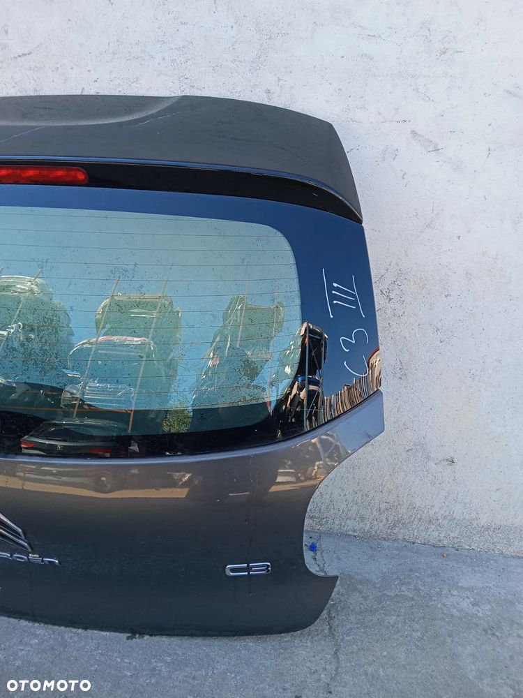 CITROEN C3 III LIFT 20- KLAPA TYLNA TYŁ BAGAŻNIKA - 12