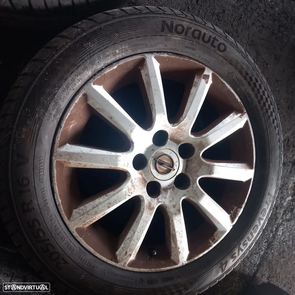 Conjuntos Jantes 16 Opel Astra H com pneus 205 55 16 - 4