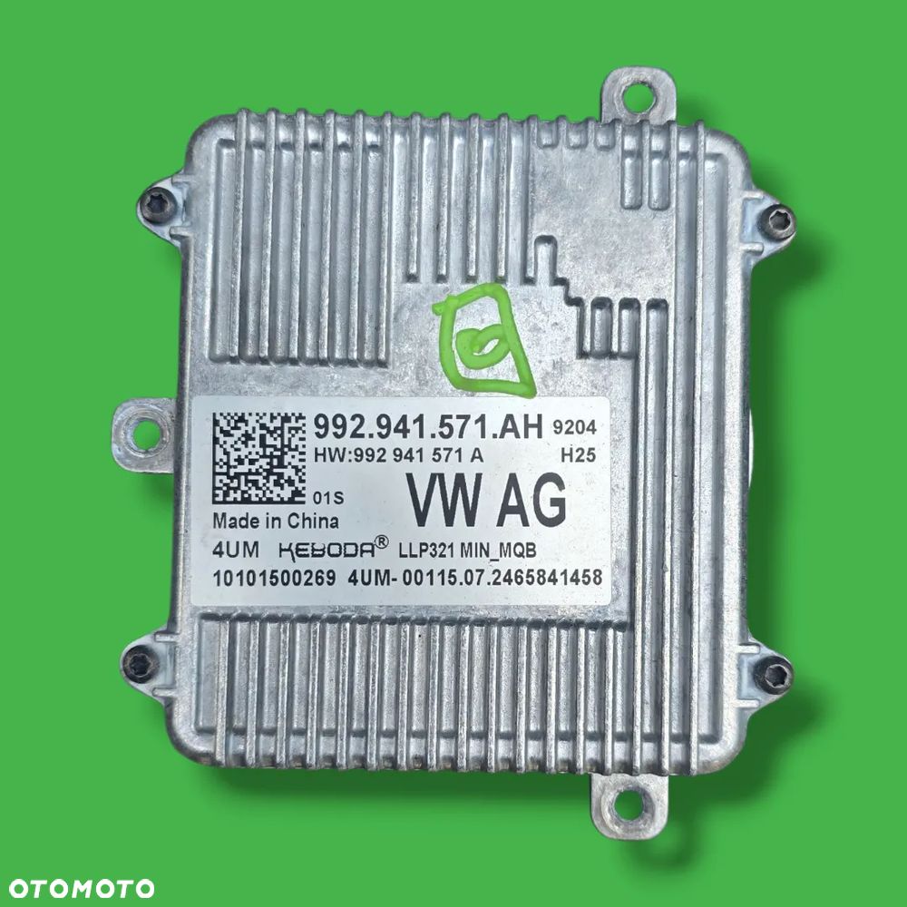 AUDI VW SKODA SEAT MODUŁ LED PRZETWORNICA 992941571AH - 1