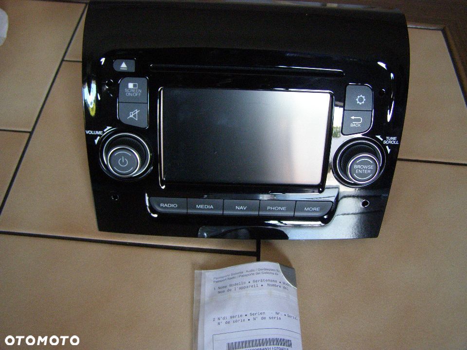 RADIO DUCATO BOXER JUMPER RADIOTWARZACZ NAVI 11-18 KOD kamera - 1