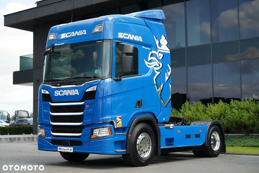 Scania R 450 / RETARDER / KLIMA POSTOJOWA / ALUFELGI / OPONY 100% / / EURO 6 - 2