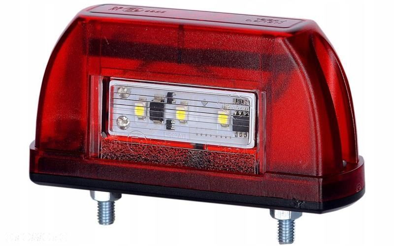 lampa oświetlenia tablicy rejestracyjnej led 12/24v - 1