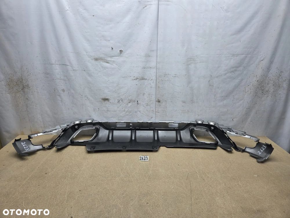 Renault megane IV 4 GT 850187877R dyfuzor spoiler dokładka zderzaka tył - 6
