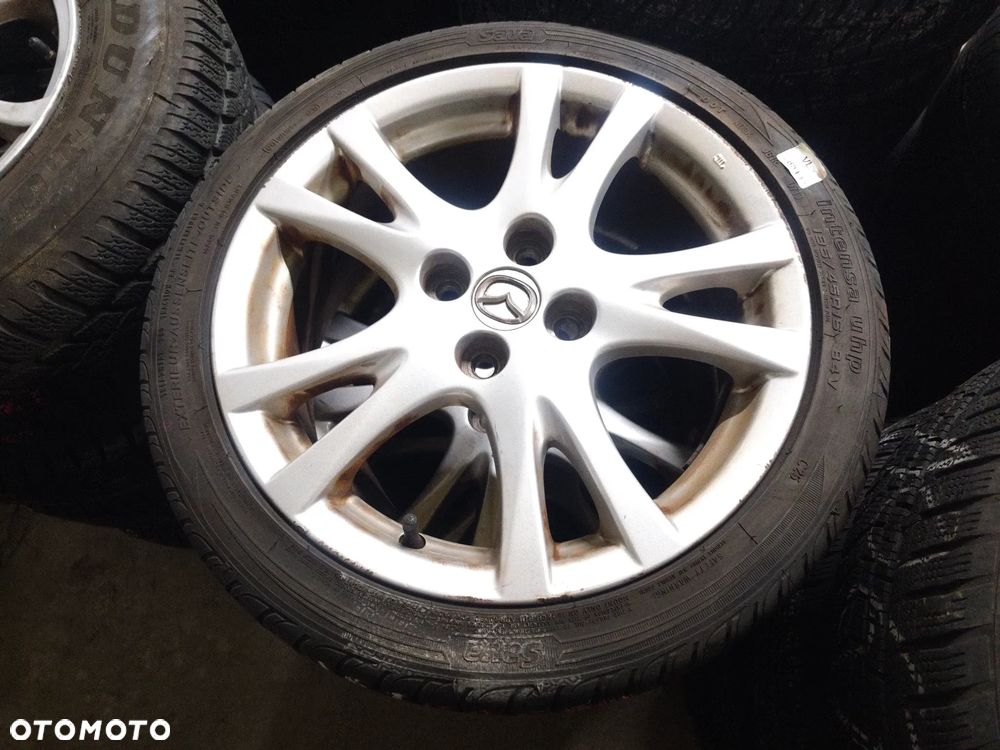 4x100 Felgi Aluminiowe Alufelgi Oryginalne 16 Koła Letnie Lato MAZDA 2 MX5 323 DEMIO Toyota Yaris Corolla Suzuki Swift Hyundai Kia 5,5mm Legnica ALU-RAD 195/45 - 1