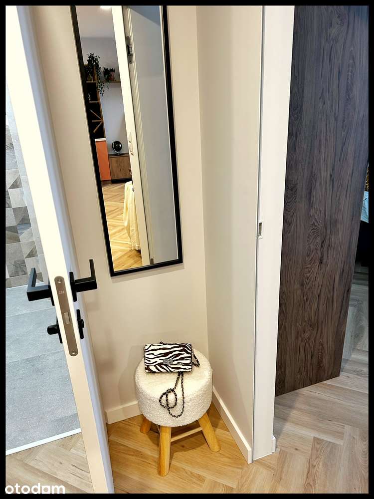 Przestronny, Pastelowy apartament, 2 pok., garaż, kl, klima