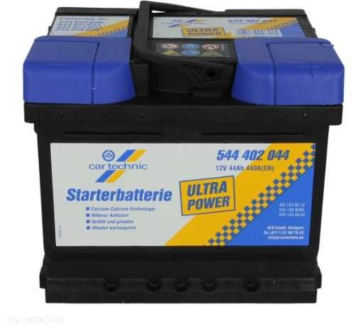 Akumulator VARTA gw. 3 LATA Cartechnic 12V 44ah 440a P+ Radom wysyłka - 2