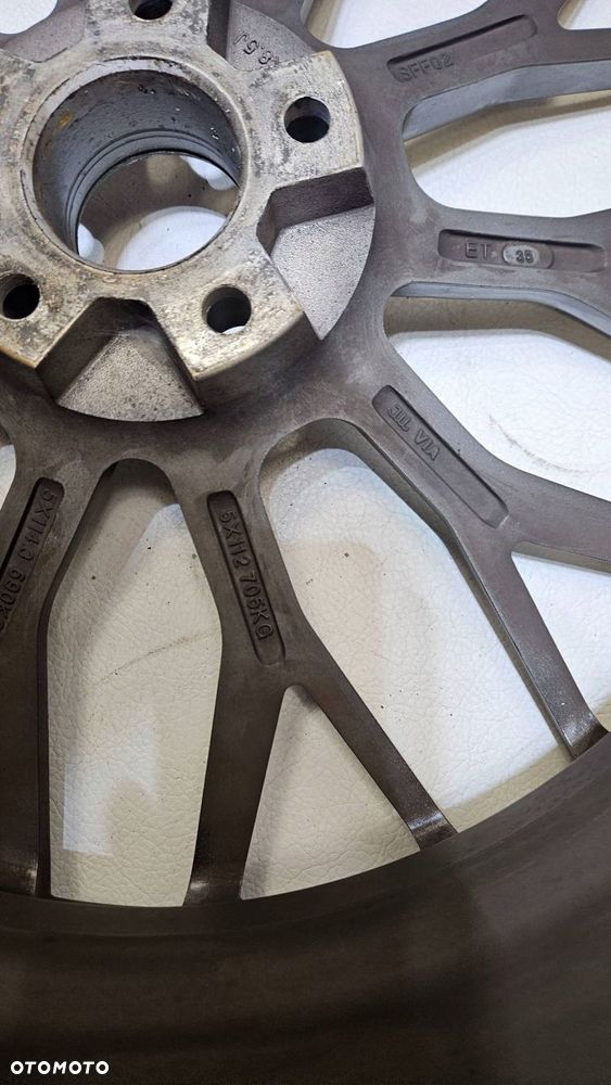 felga aluminiowa via sff02 20'' 8,5j et35 5x112 cb 66,6 - 14