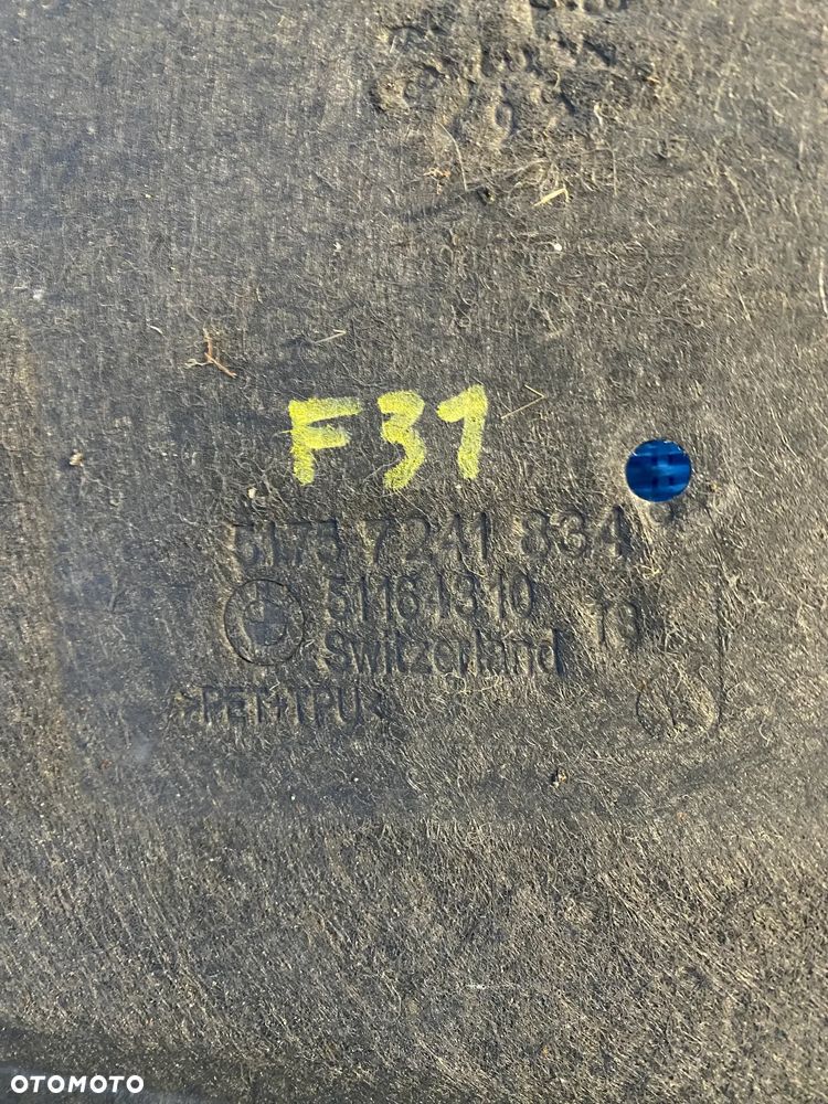 OSŁONA PŁYTA PODWOZIA LEWA PRAWA ŚRODKOWA ; POD SILNIK SKRZYNIĘ BMW F30 F31 7241814 ORYGINAŁ - 11