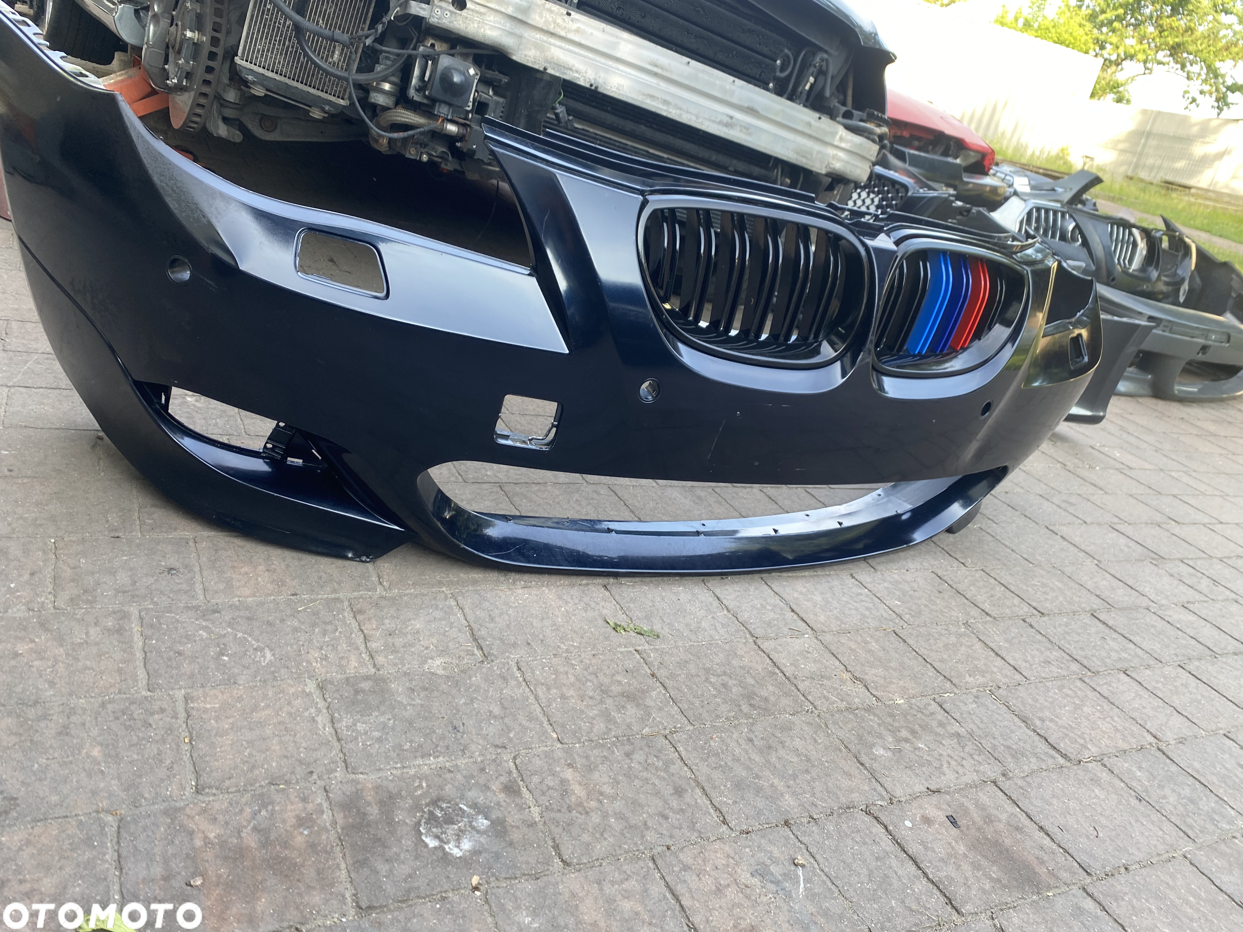 BMW E60 M-PAKIET ZDERZAK PDC SPRYSK CARBONHWARC ORG - 2
