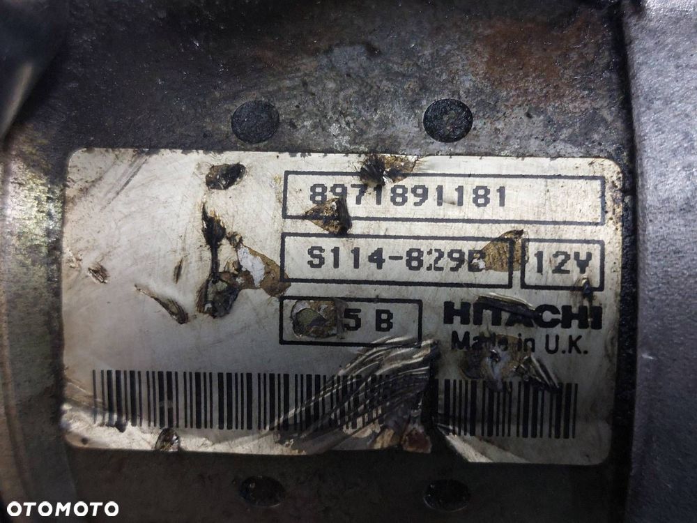 ROZRUSZNIK OPEL CORSA C 1.7 CDTI 8971891181 ID: 237904 - 5