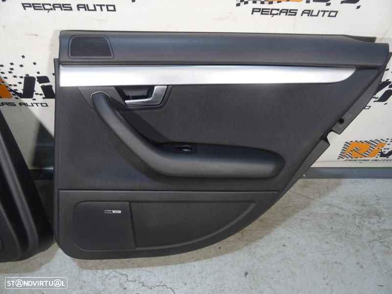 Quartela / Forra Da Porta Audi A4 (8Ec, B7)  Quartela Traseira Direita - 5