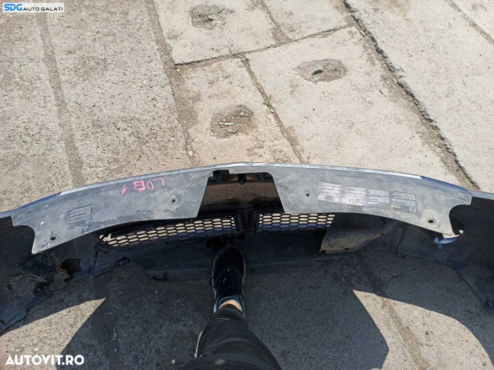 Bara Spoiler Fata Completa cu Capace Spalatoare Faruri Mercedes Clasa C Class W203 2001 - 2004 Culoare 744 [L0523] - 2