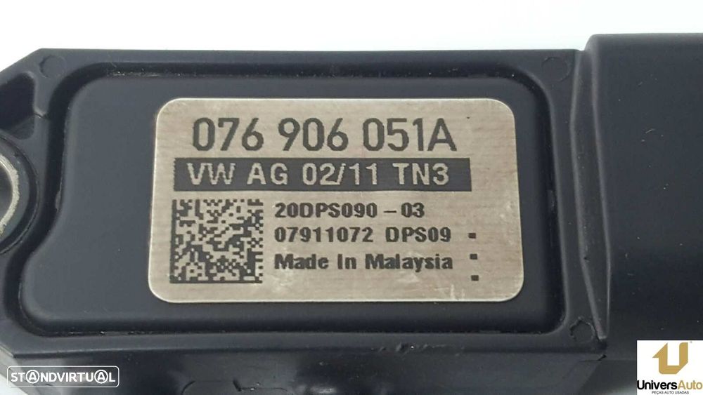 SENSOR DE PRESSÃO VOLKSWAGEN GOLF VI (5K1) ADVANCE - 5