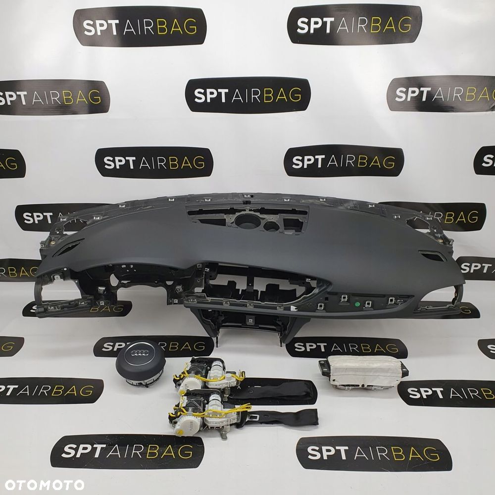 AUDI A6 C7 4G DESKA ROZDZIELCZA KONSOLA KOKPIT PODUSZKI AIRBAG AIR BAG KIT SET - 1