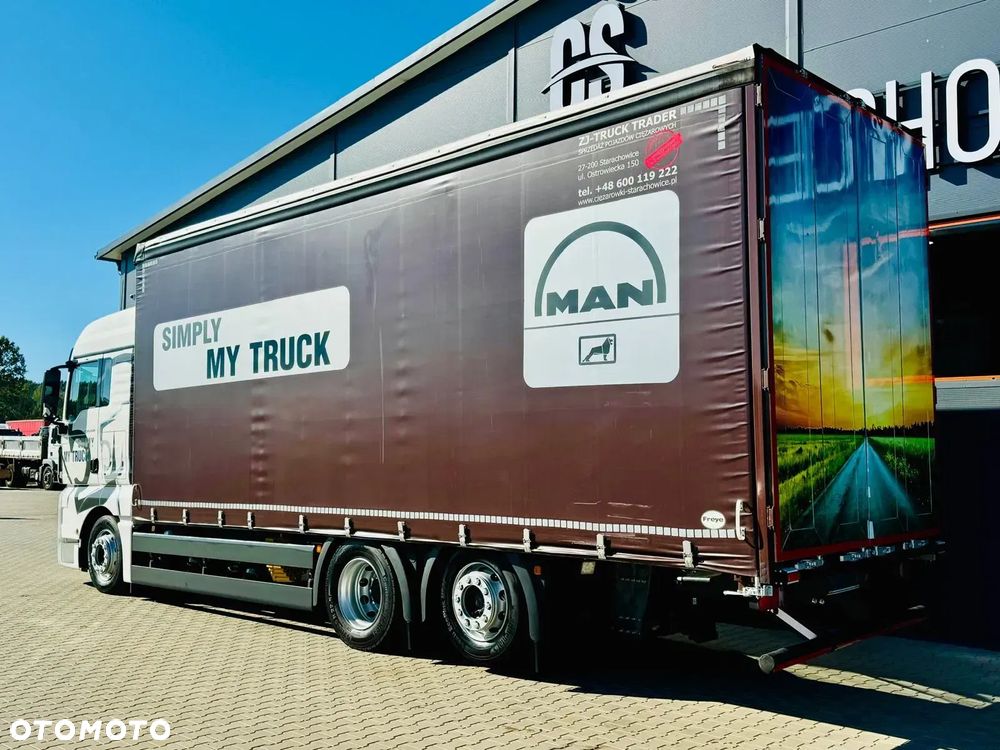 MAN TGX 26.420 E6 / plandeka / firanka / JAK NOWY ! / Świeżo z NIEMIEC !!!! - 4