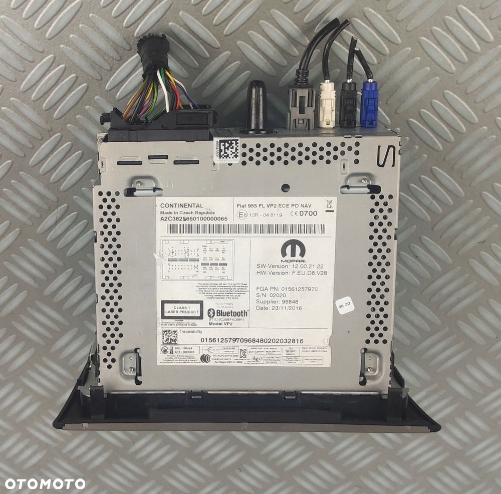 radio fabryczne CD bluetooth nawigacja FIAT 955 FL VP2 ALFA ROMEO MITO EURO - 9