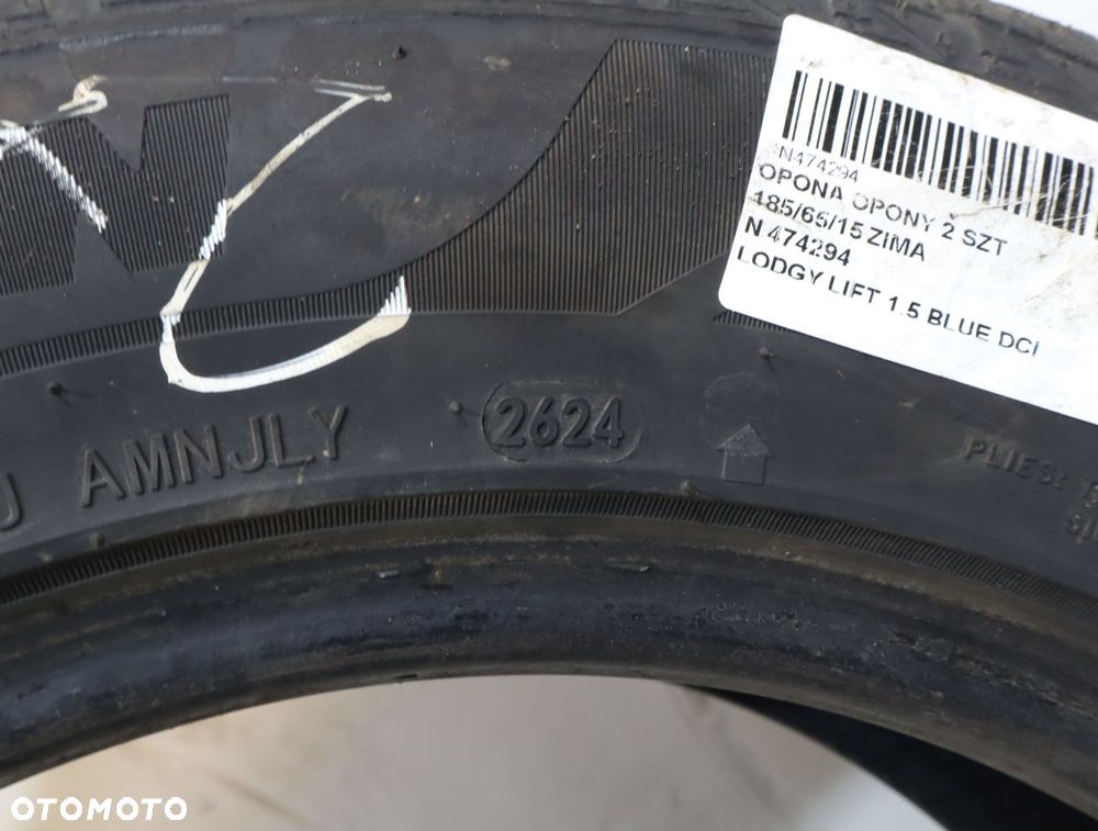OPONA OPONY 2 SZT  SAILUN ATREZZO 4 SEASON ZIMA  185/65/15 24R - 18