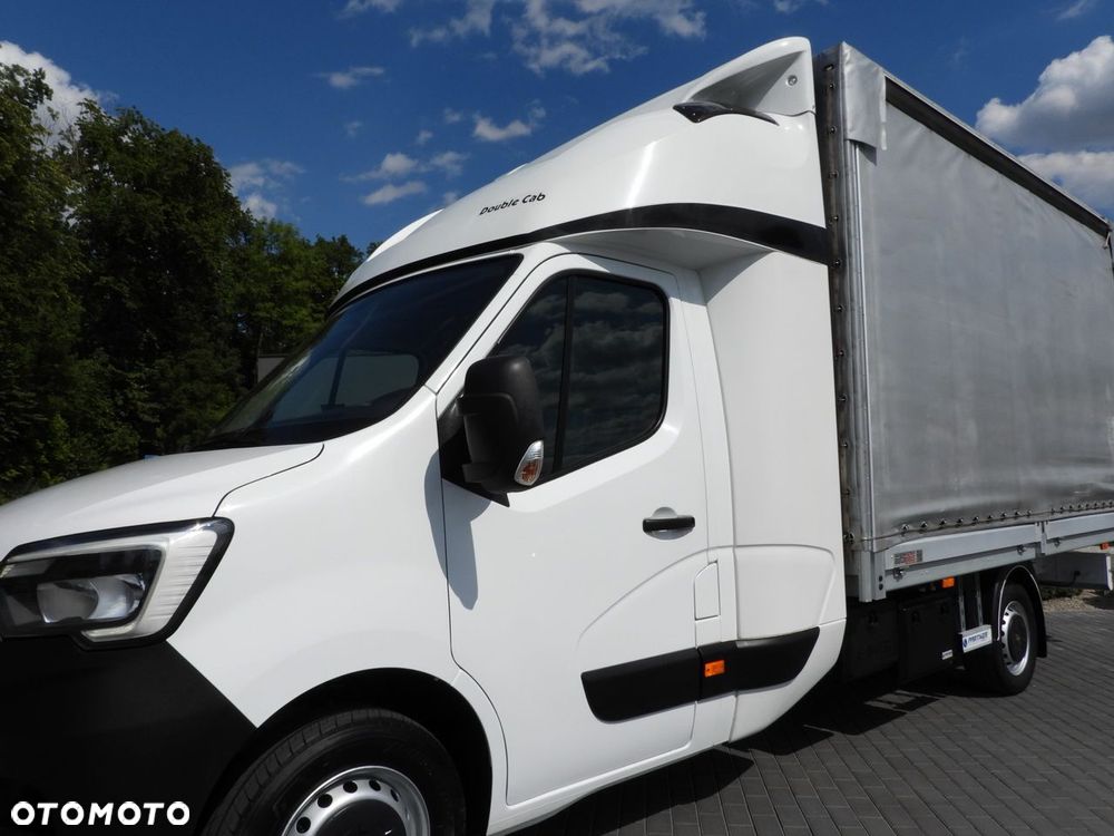 Renault MASTER PLANDEKA 8 PALET WEBASTO TEMPOMAT LEDY PNEUMATYKA KLIMATYZACJA  165KM - 21